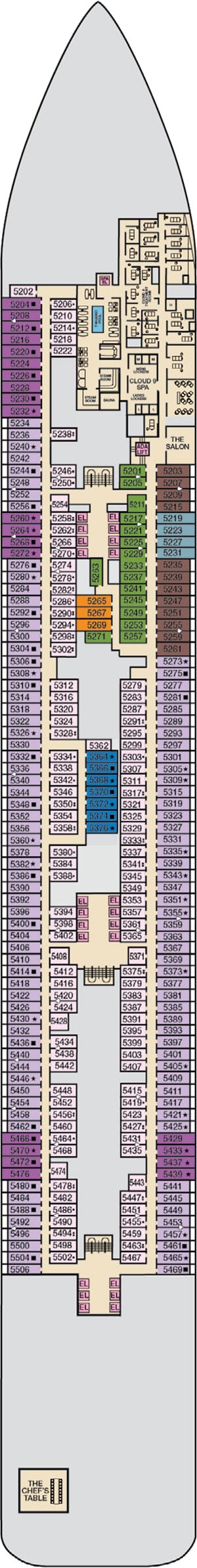 Deck 5 Plan