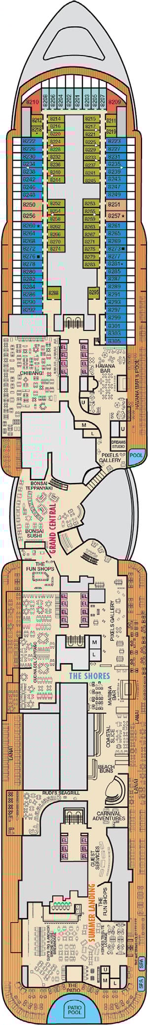 Deck 8 Plan