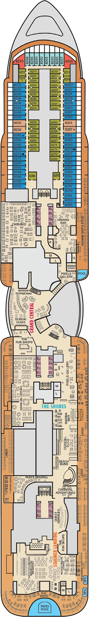Deck 8 Plan