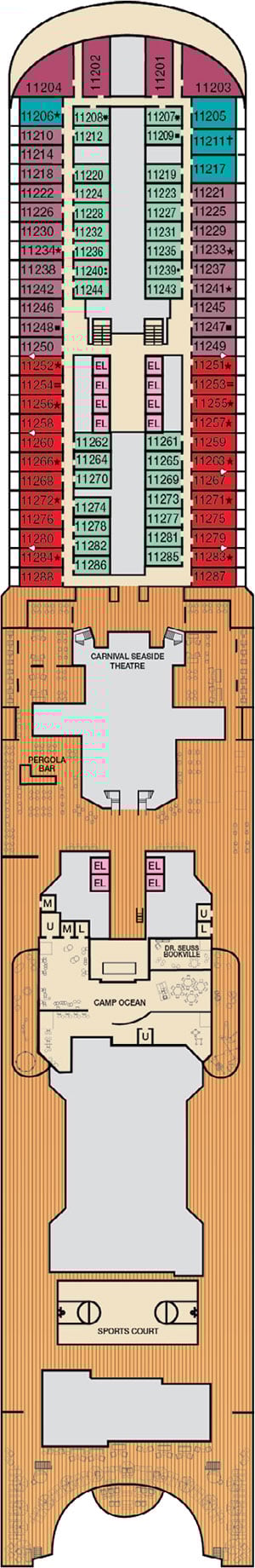 Deck 11 Plan
