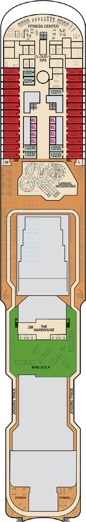 Deck 12 Plan