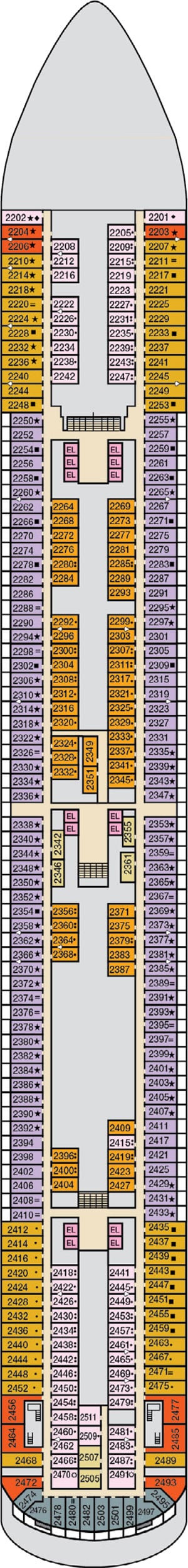 Deck 2 Plan