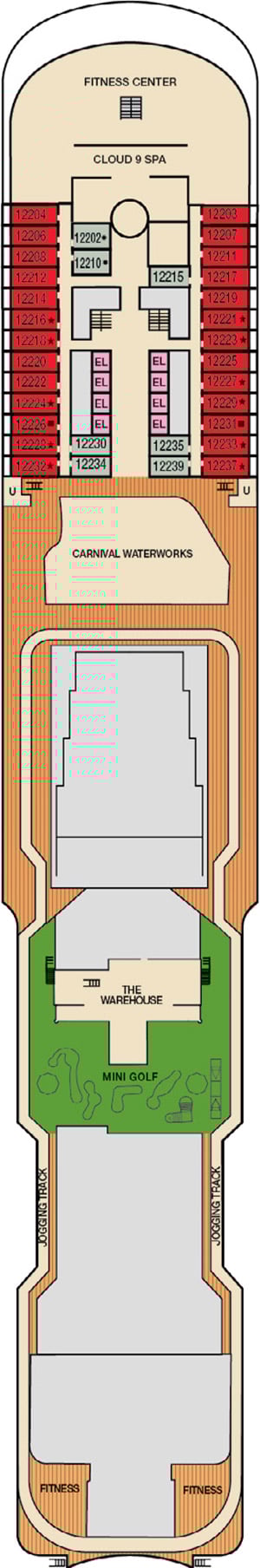 Deck 12 Plan