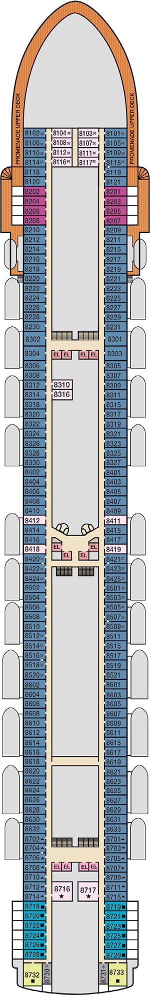 Deck 8 Plan