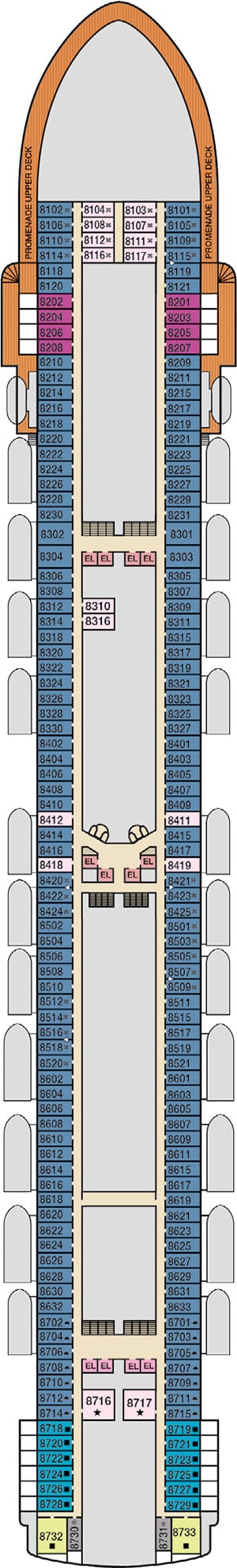Deck 8 Plan