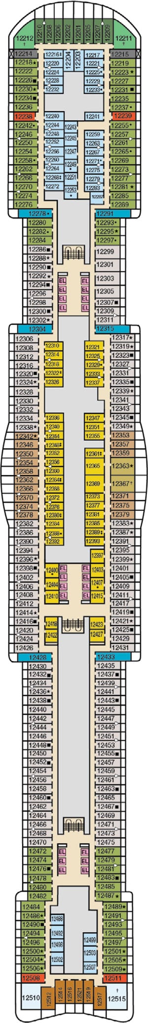 Deck 12 Plan