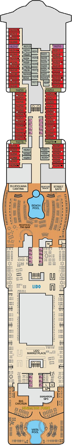 Deck 16 Plan