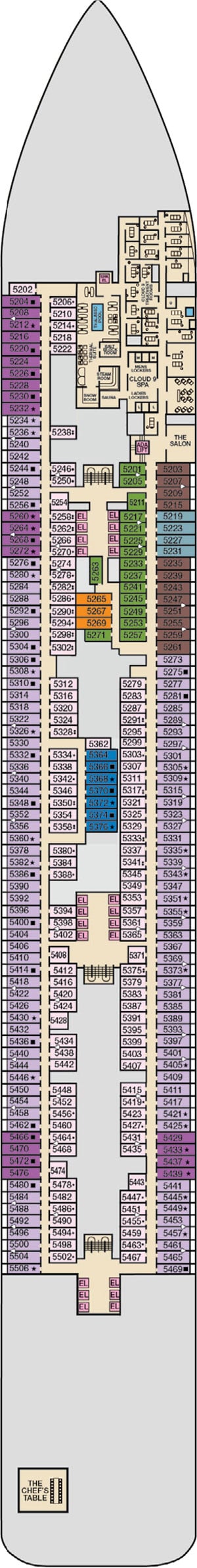 Deck 5 Plan