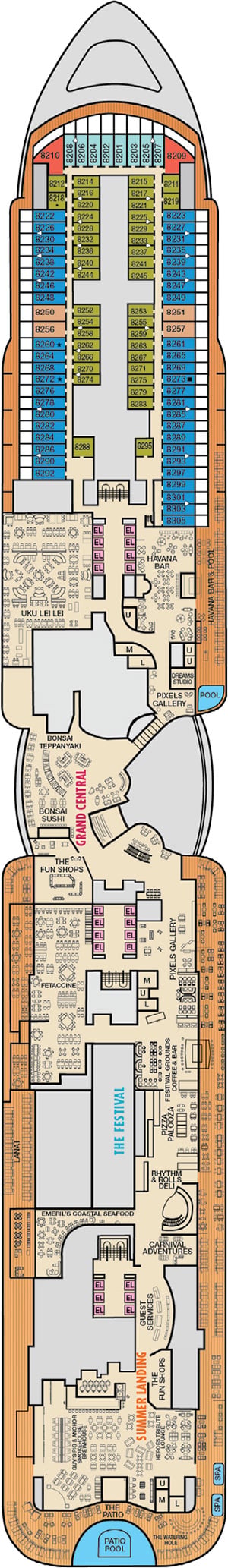 Deck 8 Plan
