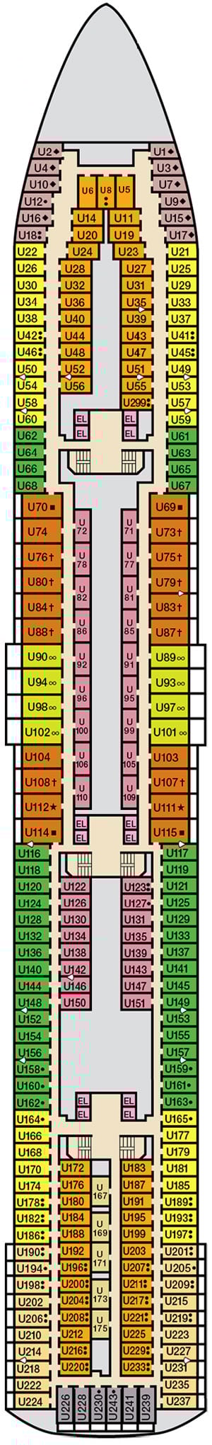 Deck 6 - Upper Plan