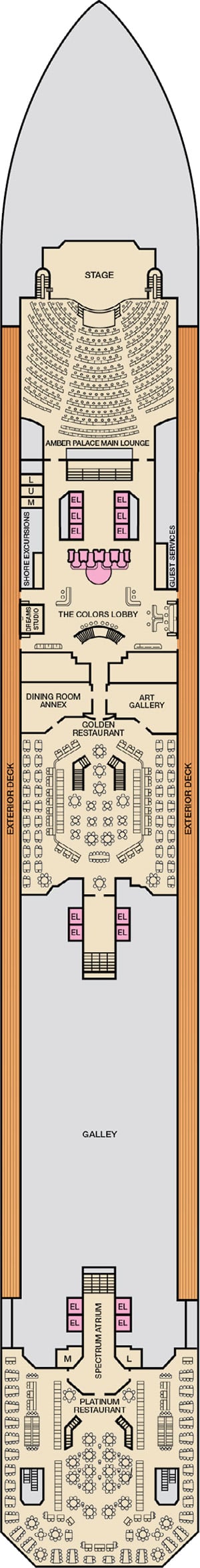 Deck 3 - Lobby Plan