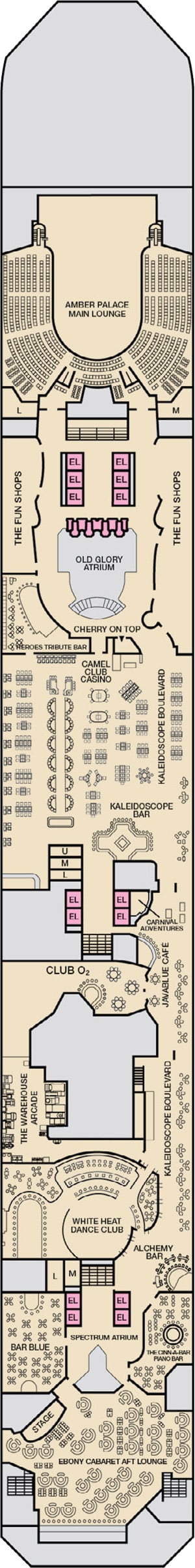 Deck 5 - Promenade Plan