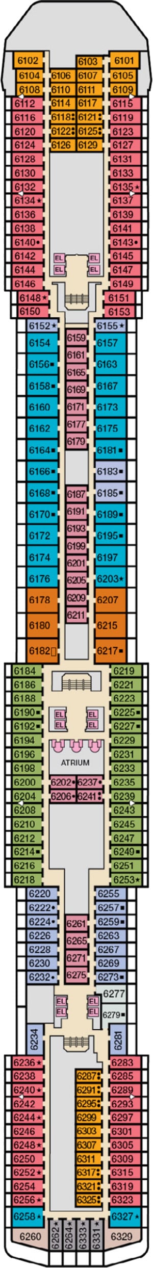 Deck 6 - Empress Plan