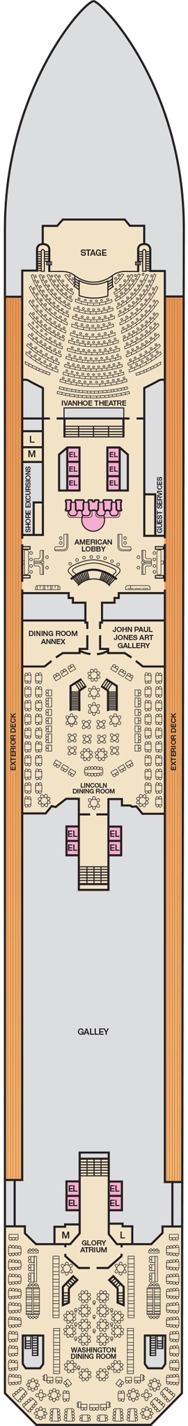 Deck 3 - Lobby Plan