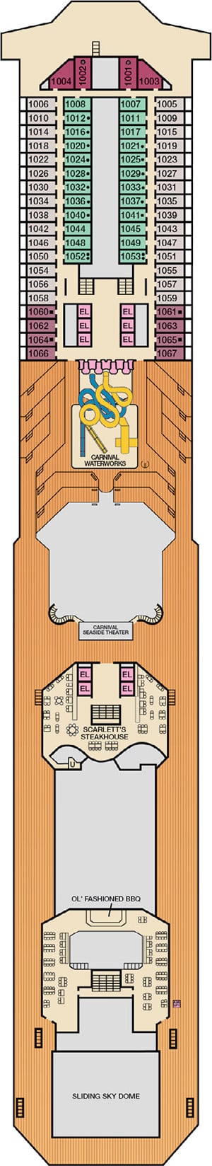 Deck 10 - Panorama Plan