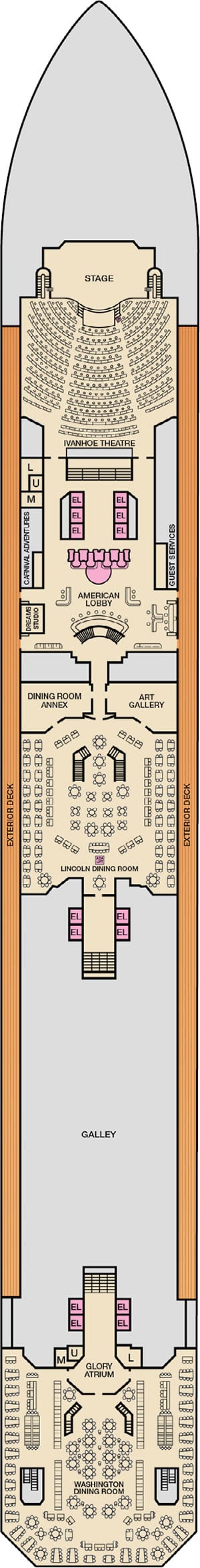 Deck 3 - Lobby Plan