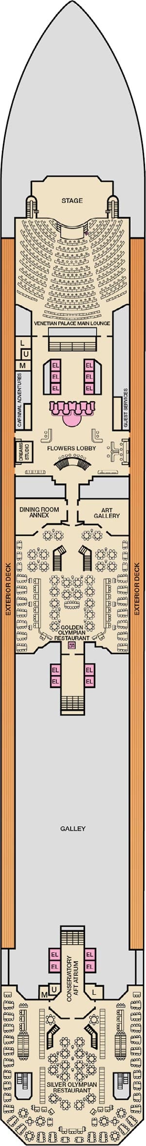 Deck 3 - Lobby Plan