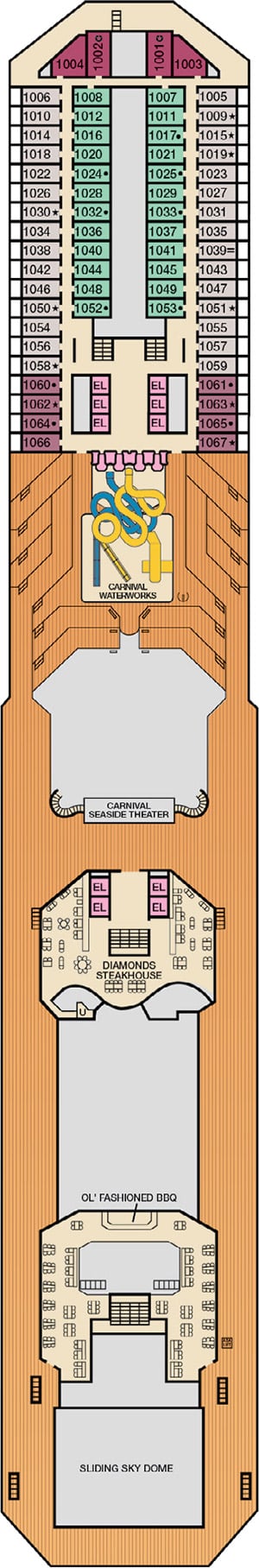 Deck 10 - Panorama Plan