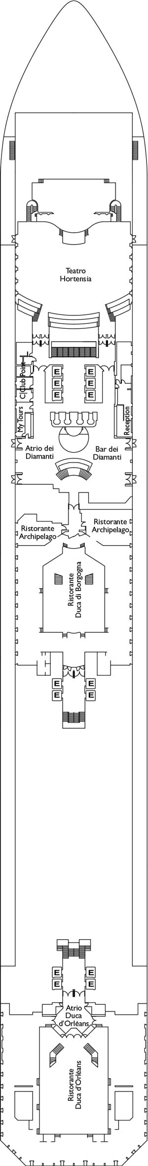 Hermitage Deck 3 Plan