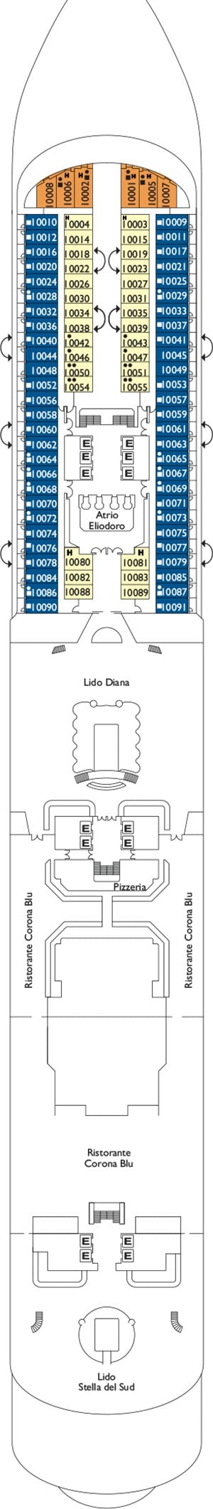 Hortensia Deck 10 Plan