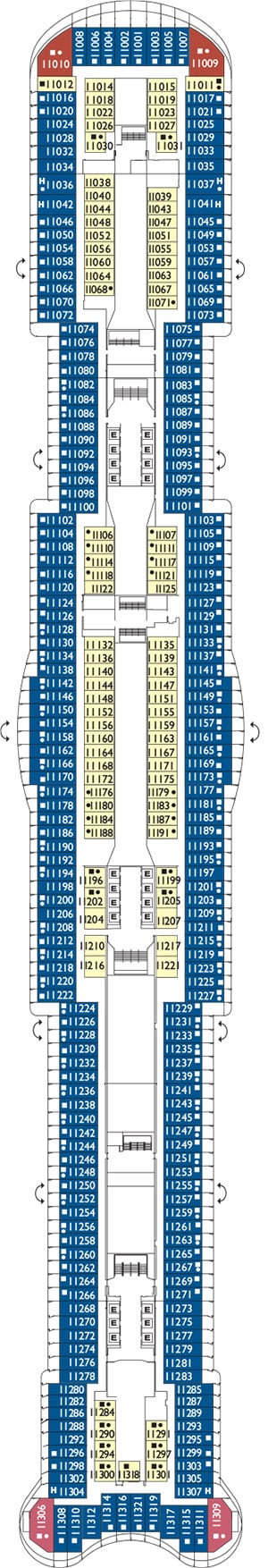 Deck 11 - San Gimignano Plan