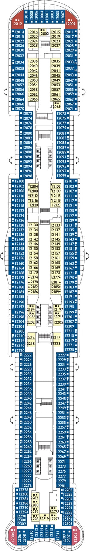 Deck 12 - Arezzo  Plan