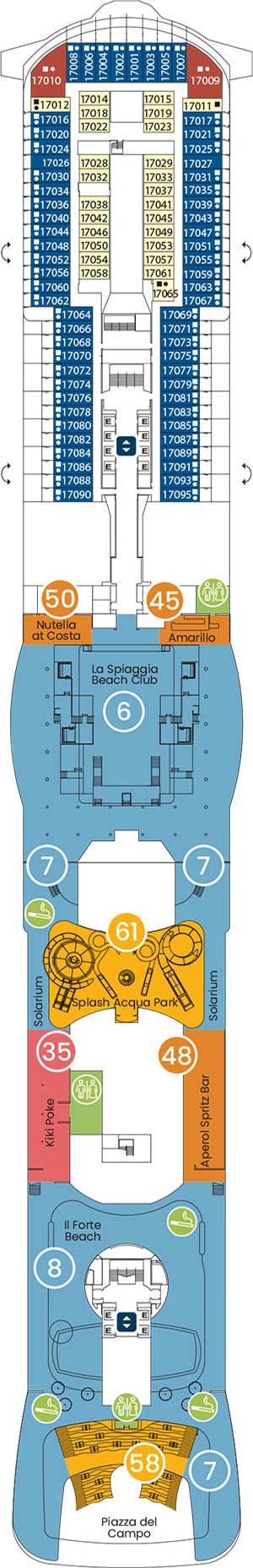 Deck 17 - Montecatini Terme Plan