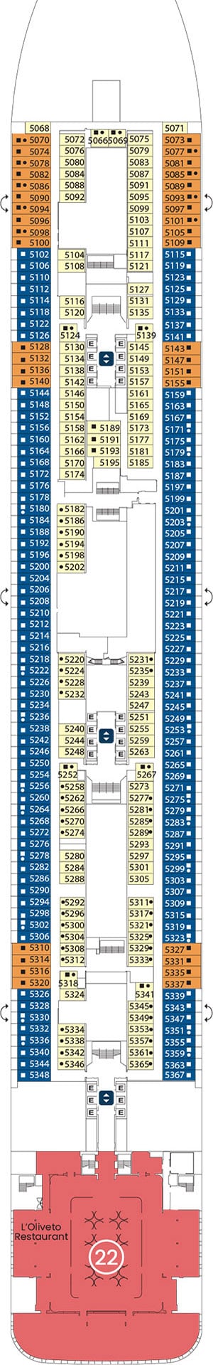 Deck 5 Plan