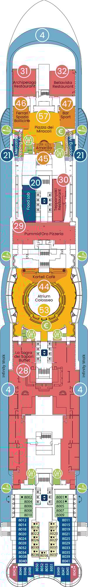 Deck 8 Plan