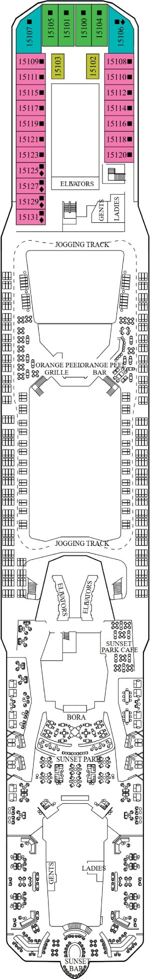 Deck 15 Plan