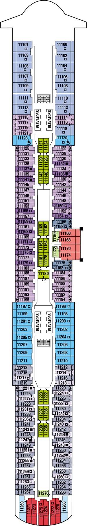 Deck 11 Plan