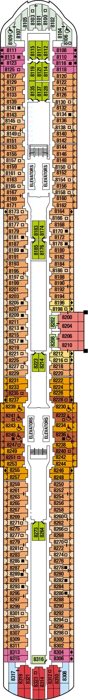 Deck 8 Plan