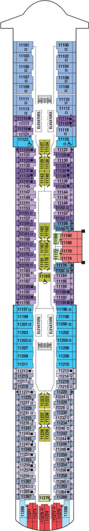 Deck 11 Plan