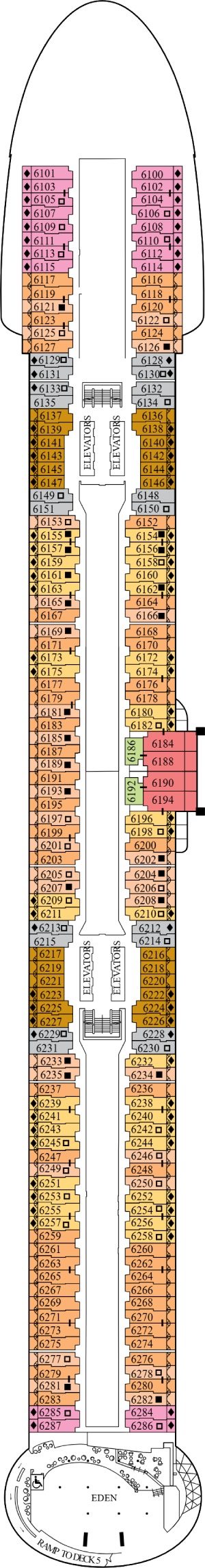 Deck 6 Plan