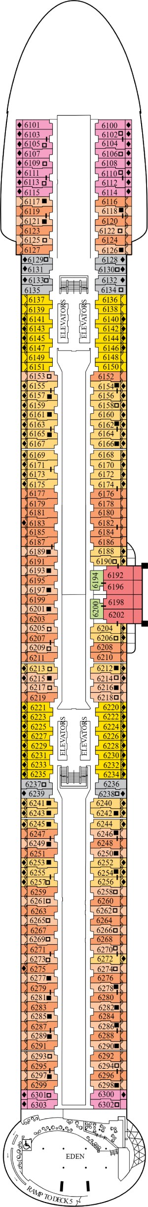 Deck 6 Plan