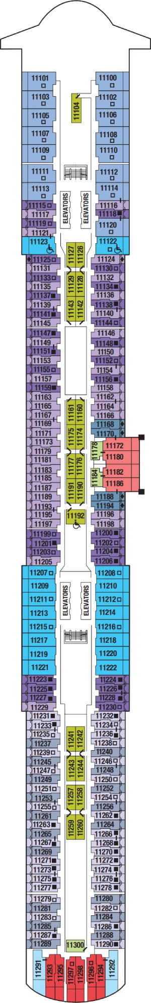 Deck 11 Plan