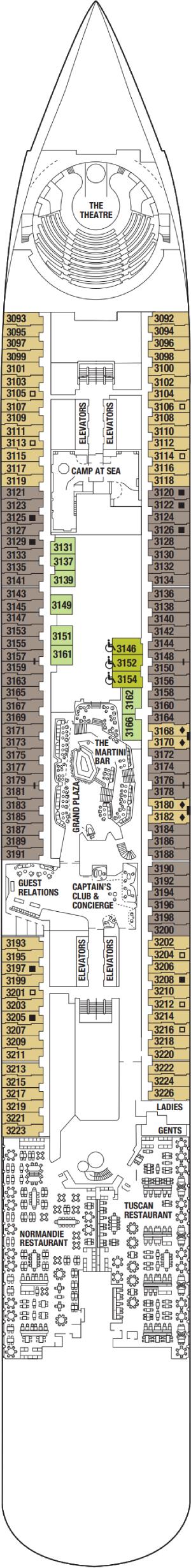 Deck 3 Plan