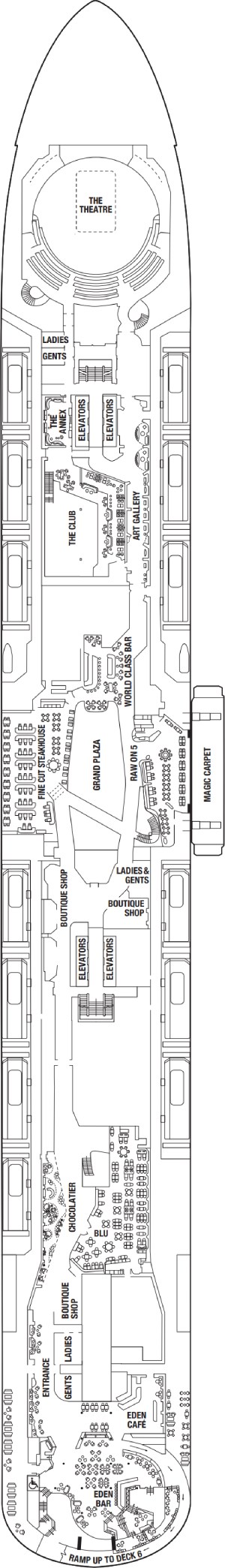 Deck 5 Plan