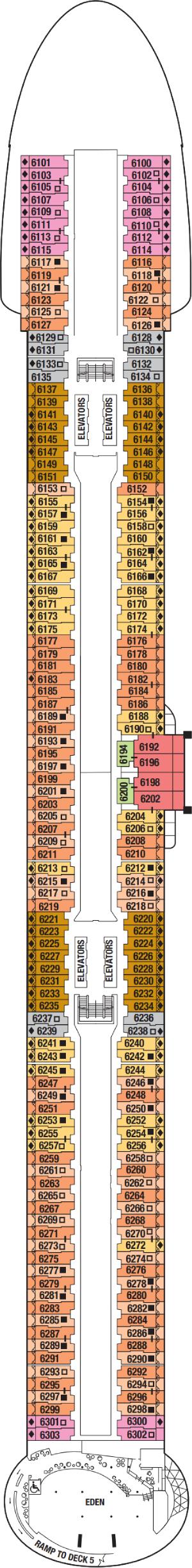 Deck 6 Plan