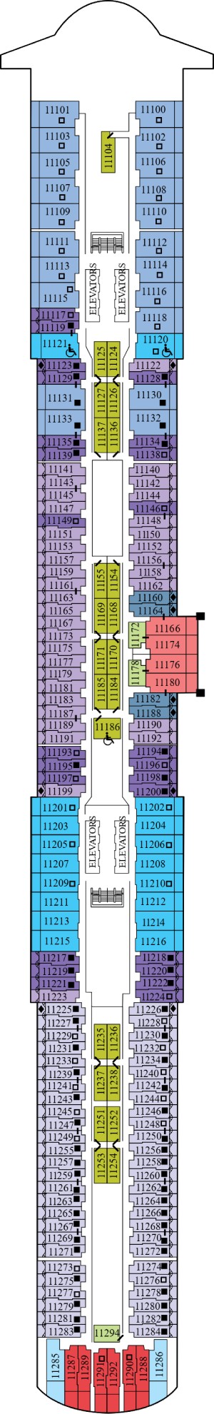 Deck 11 Plan