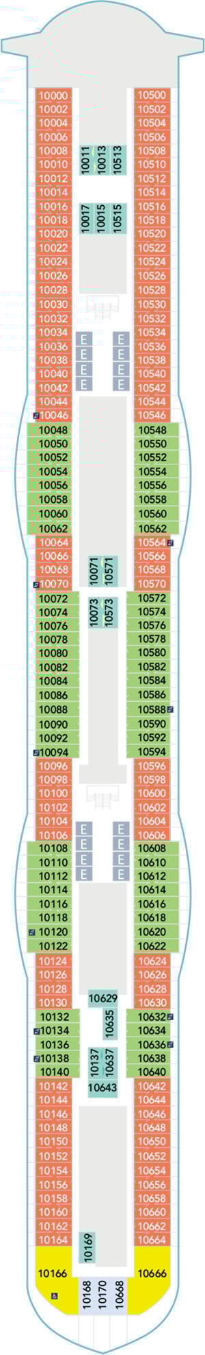 Deck 10 Plan