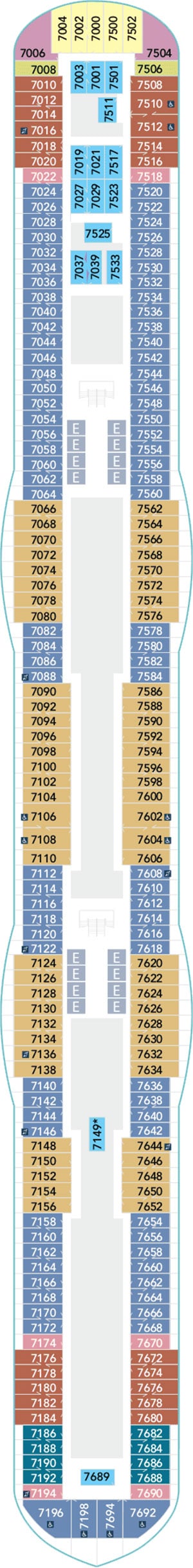 Deck 7 Plan