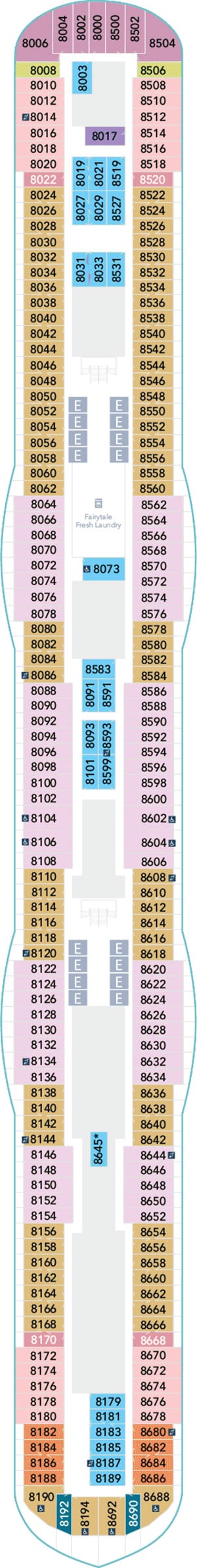 Deck 8 Plan