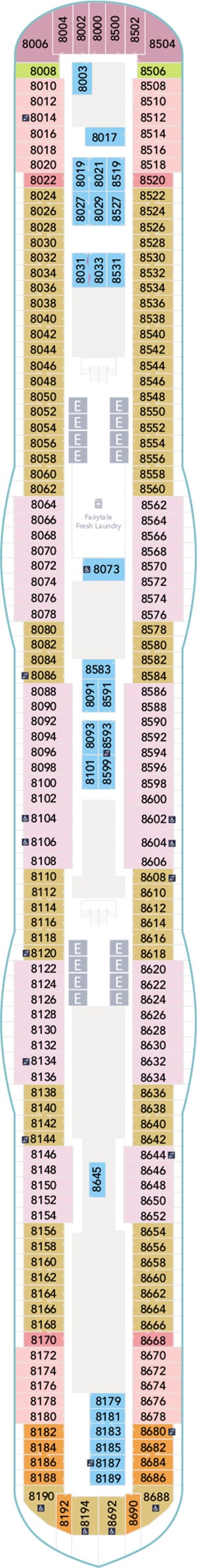 Deck 8 Plan