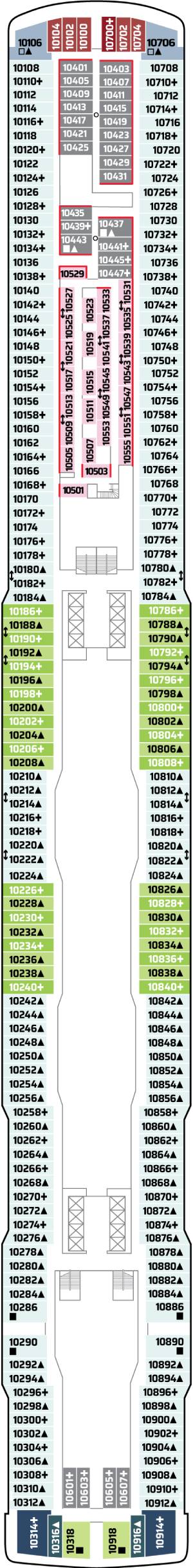 Deck 10 Plan