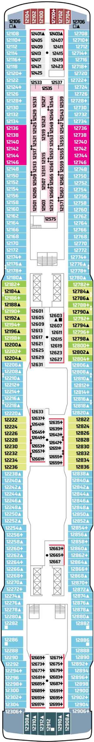 Deck 12 Plan