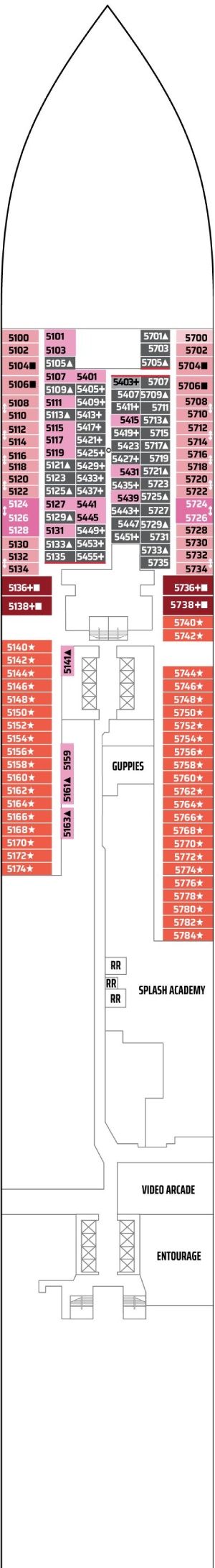 Deck 5 Plan