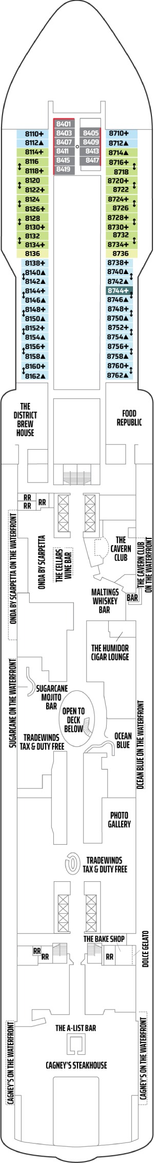 Deck 8 Plan