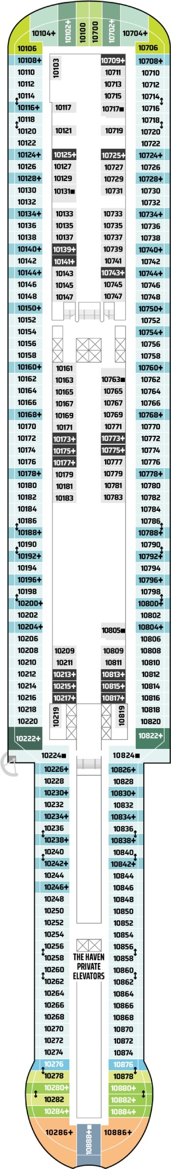 Deck 10 Plan
