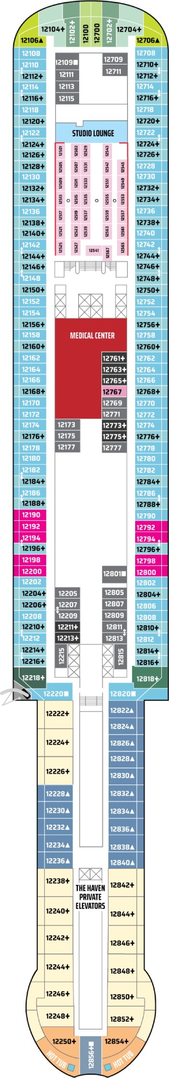 Deck 12 Plan